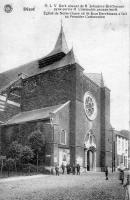 carte postale ancienne de Diest Eglise de Notre-Dame