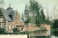 carte postale ancienne de Louvain Abbaye du parc (Moulin)