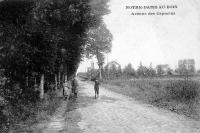 carte postale ancienne de Overijse Jezus-eik Avenue des Capucins