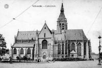 carte postale ancienne de Vilvorde Cathédrale