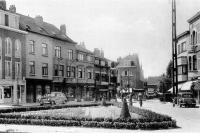 carte postale ancienne de Wemmel Place lieutenant Graff