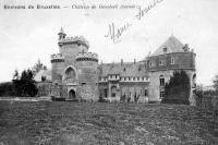 carte postale ancienne de Gaesbeek Château de Gaesbeek (façade)