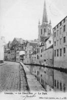 carte postale ancienne de Louvain La Demi-Rue - La Dyle.