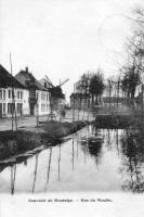 carte postale ancienne de Montaigu Rue du Moulin