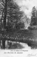 carte postale ancienne de Wespelaer Parc et château de Wespelaer