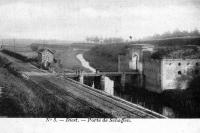 carte postale ancienne de Diest Porte de Schaffen