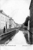 carte postale ancienne de Diest Rue Wederbroek