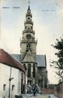 carte postale ancienne de Diegem L'Eglise