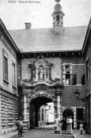 carte postale ancienne de Diest Porte du Béguinage