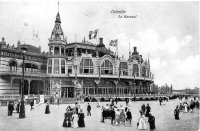 carte postale ancienne de Ostende Le Kursaal