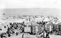 carte postale ancienne de Blankenberge L'Heure du bain