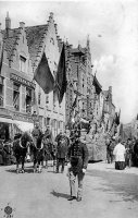 carte postale ancienne de Bruges Procession du Saint-Sang - Processie van't Heilig Bloed