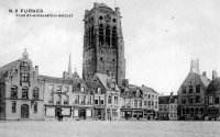 postkaart van Veurne Tour st-Nicolas