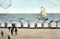 postkaart van De Panne La Plage à l'heure du bain