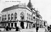 carte postale ancienne de Ostende Le nouveau théatre