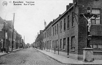 carte postale ancienne de Roulers Rue d'Ypres