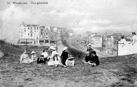 carte postale ancienne de Wenduyne Wendyune - vue générale