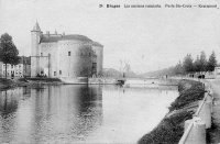 postkaart van Brugge Les anciens remparts - Porte Ste-Croix