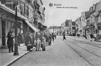 postkaart van Knokke Station du Tram électrique