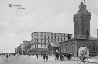 carte postale ancienne de Knokke le Phare