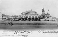 carte postale ancienne de Ostende Le Kursaal