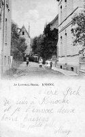 carte postale ancienne de Knokke Au Littoral Belge