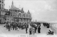 postkaart van Oostende Le Kursaal, côté Est