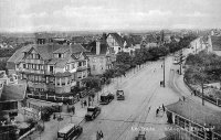 carte postale ancienne de Le Zoute L'Avenue Elisabeth