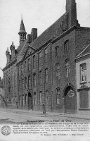 carte postale ancienne de Nieuport L'Hôtel de ville