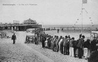 carte postale ancienne de Blankenberge Le Pier et le Velodrome