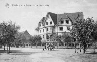 carte postale ancienne de Le Zoute Le Links Hôtel