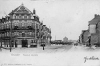 carte postale ancienne de Knokke Avenue Lippens