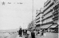 carte postale ancienne de Heyst La Digue