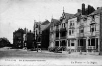 carte postale ancienne de La Panne La Digue