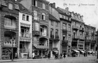 carte postale ancienne de Knokke L'Avenue Lippens