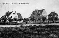 carte postale ancienne de Le Zoute Le sentier Flamand