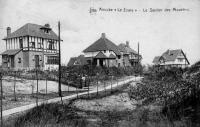 carte postale ancienne de Le Zoute Le sentier des mouettes