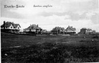 carte postale ancienne de Le Zoute Sentier Anglais