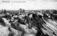 carte postale ancienne de Duinbergen Sur les  Hautes Dunes