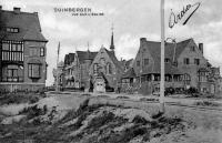 postkaart van Duinbergen Vue sur l'église