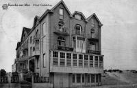 carte postale ancienne de Knokke Hôtel Goddefroy