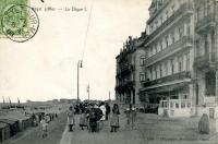 carte postale ancienne de Heyst La Digue