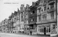 carte postale ancienne de Duinbergen Digue de mer