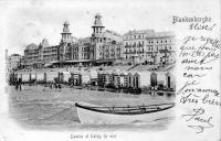 carte postale ancienne de Blankenberge Casino et bains de mer