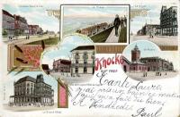 carte postale ancienne de Knokke Souvenir de Knocke