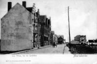 carte postale ancienne de Mariakerke Les Villas, rue de l'archiduc