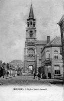 carte postale ancienne de Roulers L'Eglise Saint-Amand