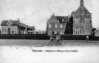 carte postale ancienne de Roulers L'Hôpital et l'Hospice des Aveugles