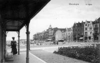 carte postale ancienne de Wenduyne La Digue