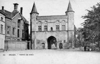 carte postale ancienne de Bruges Porte de Gand